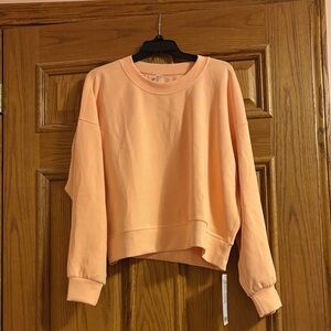 Lululemon Perfectly Oversized Crop Crew Softstreme